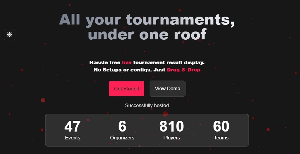 Realtime Tournament Leaderboard